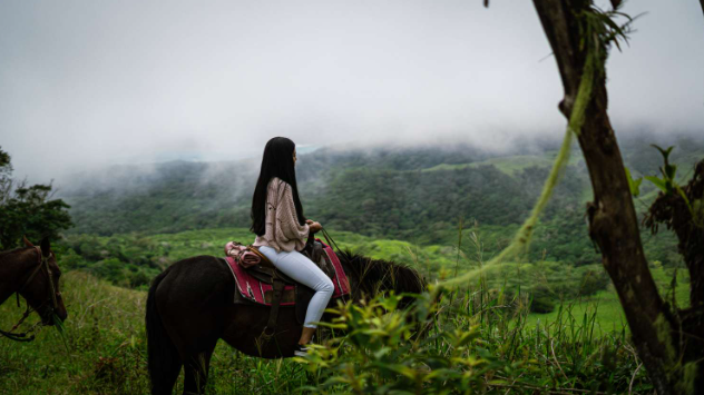 Paisaje de Volcán en Tierras Altas de Chiriquí, Panamá